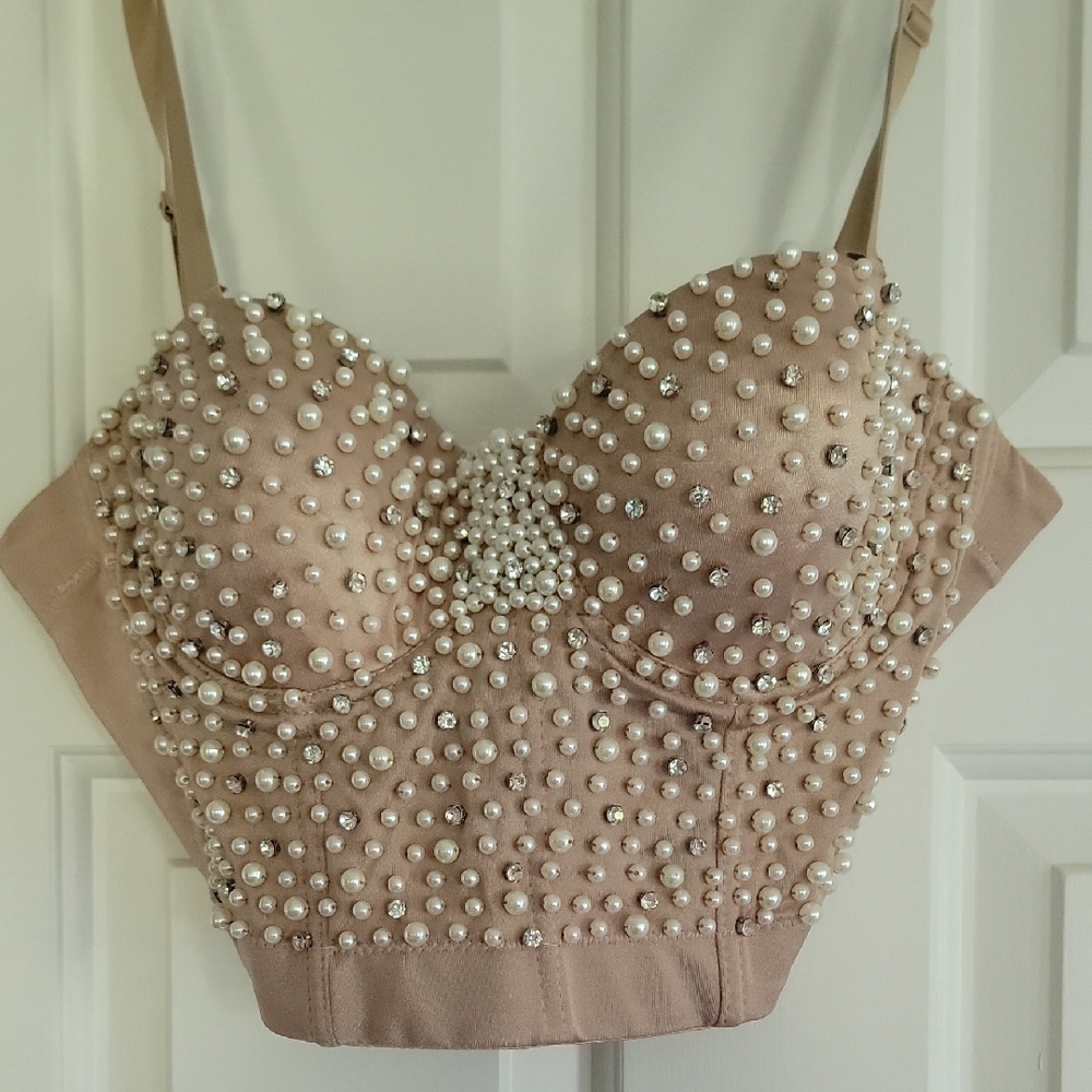Windsor Nude Bustier Top